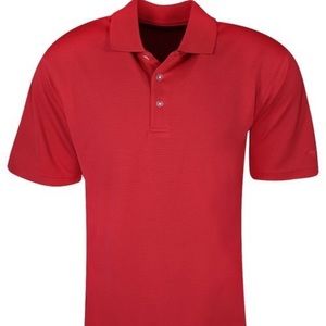 Men’s Red Tommy Armour Dri-Logic Polo Size XL